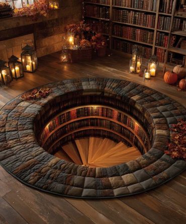 Iron Spire Quilted Round Mat