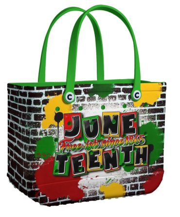 Celebrate Freedom Stylishly: Juneteenth Tote Bag With Vibrant Design - Perfect For Everyday Use!