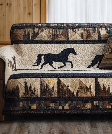 Just Western Quilted Sofa Cover