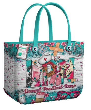 Colorful Lpn Nurse Tote Bag – Perfect Gift For Healthcare Heroes!