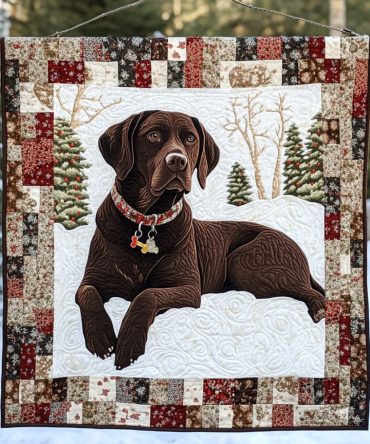 Lab Squad Quilted Blanket