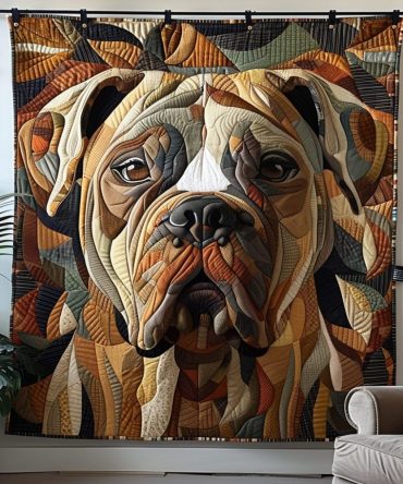 Loyal Companion Quilted Blanket