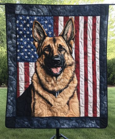 Loyal Patriot Quilted Blanket