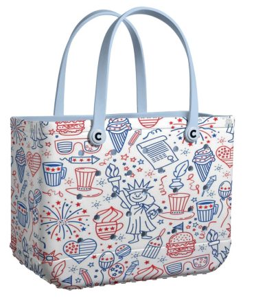 Festive Usa Patriotic Tote Bag – Durable, Stylish & Spacious For Everyday Use!