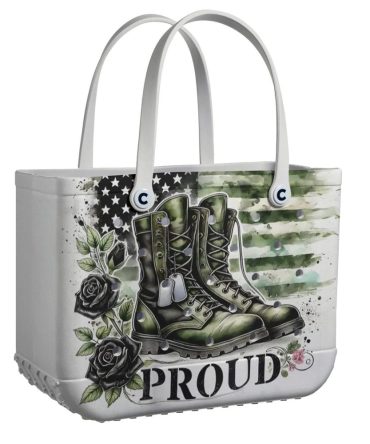 Patriotic Military-Inspired Tote Bag - Durable, Stylish, Proud Design - Perfect For Daily Use & Travel