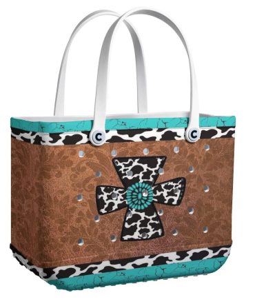 Bucket Tote Bag, Limited Edition Bogg Bag, Beach Bag Prairie Spirit