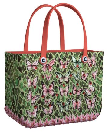 Bucket Tote Bag, Limited Edition Bogg Bag, Beach Bag Wings Of The Wild