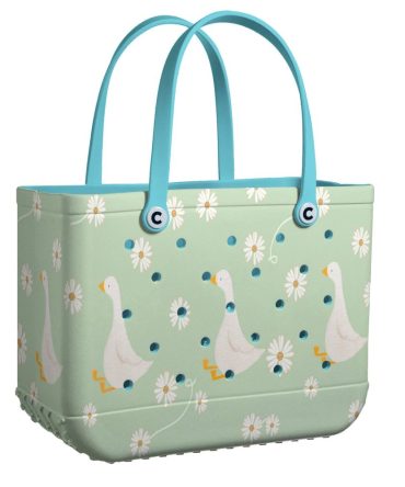 Bucket Tote Bag, Limited Edition Bogg Bag, Beach Bag Daisy Duck