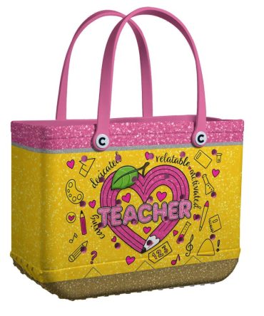 Bucket Tote Bag, Limited Edition Bogg Bag, Beach Bag Tote-Ally Thankful