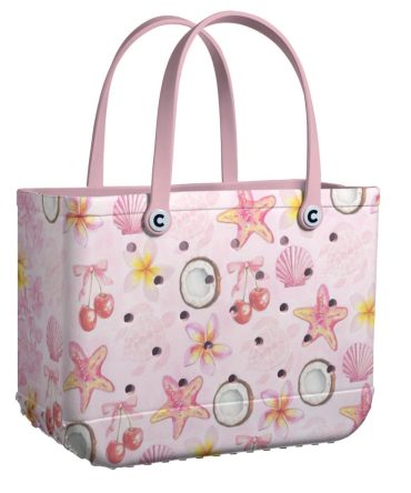 Bucket Tote Bag, Limited Edition Bogg Bag, Beach Bag Sweet Escape To The Seashore