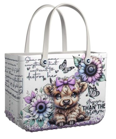 Bucket Tote Bag, Limited Edition Bogg Bag, Beach Bag Unbreakabull