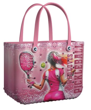 Stylish Pink Pickleball Tote Bag - Perfect For Enthusiasts & Everyday Use!