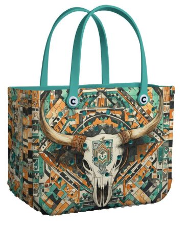 Bucket Tote Bag, Limited Edition Bogg Bag, Beach Bag Desert Spirit