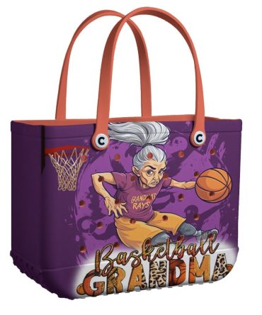 Bucket Tote Bag, Limited Edition Bogg Bag, Beach Bag Hoop Granny