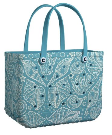 Bucket Tote Bag, Limited Edition Bogg Bag, Beach Bag Seaside Bliss
