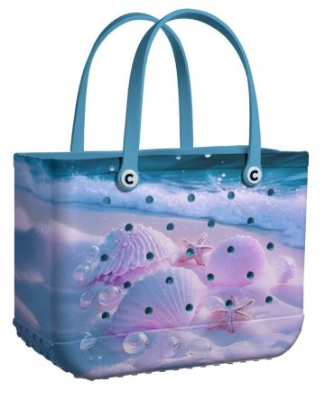 Bucket Tote Bag, Limited Edition Bogg Bag, Beach Bag Shoreline Shine