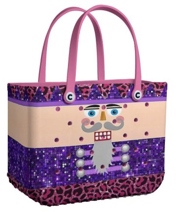 Vibrant Nutcracker Tote Bag - Unique Design, Perfect Holiday Gift, Durable & Stylish