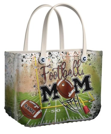 Bucket Tote Bag, Limited Edition Bogg Bag, Beach Bag Touchdown Queen
