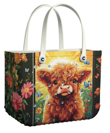 Bucket Tote Bag, Limited Edition Bogg Bag, Beach Bag Sunbeam In Bloom