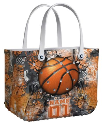 Custom Basketball Tote Bag – Sports Design, Durable, Personalized Gift For Fans