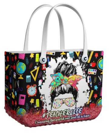 Bucket Tote Bag, Limited Edition Bogg Bag, Beach Bag Edu-Diva