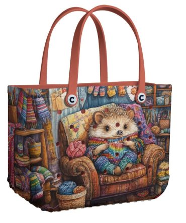 Bucket Tote Bag, Limited Edition Bogg Bag, Beach Bag Hedgeknit