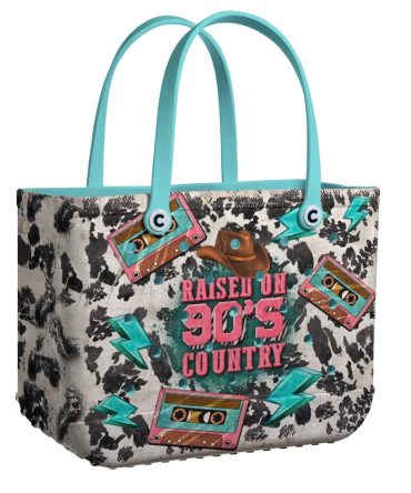 Bucket Tote Bag, Limited Edition Bogg Bag, Beach Bag 90'S Country Vibes