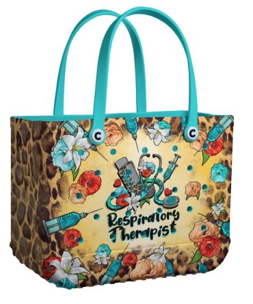 Bucket Tote Bag, Limited Edition Bogg Bag, Beach Bag Breathe Easy Babe