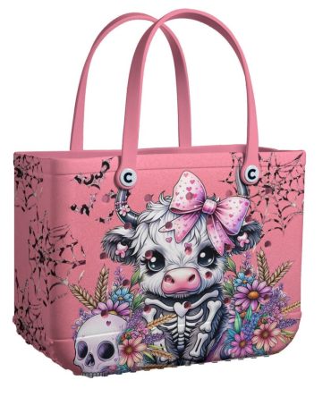 Bucket Tote Bag, Limited Edition Bogg Bag, Beach Bag Moo Chic