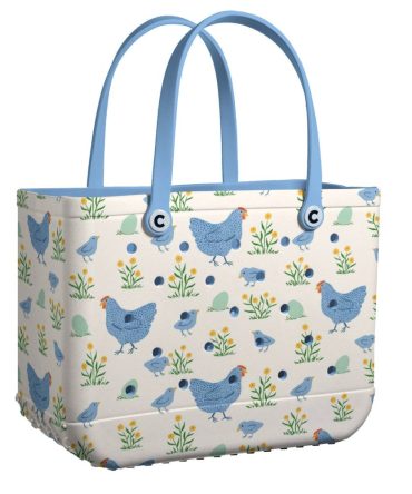Charming Chicken Print Tote Bag - Durable, Stylish, Eco-Friendly Shopper For Everyday Use