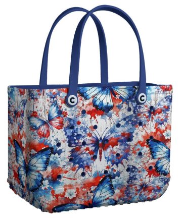 Bucket Tote Bag, Limited Edition Bogg Bag, Beach Bag Born To Soar