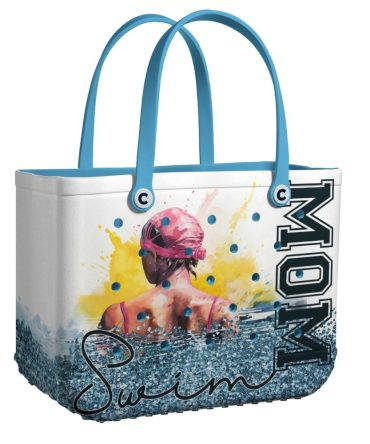 Bucket Tote Bag, Limited Edition Bogg Bag, Beach Bag Swim Mom
