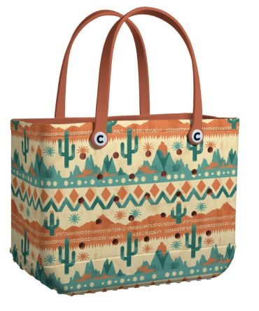 Bucket Tote Bag, Limited Edition Bogg Bag, Beach Bag Desert Tapestry