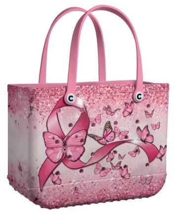 Bucket Tote Bag, Limited Edition Bogg Bag, Beach Bag Bling Lepidoptera