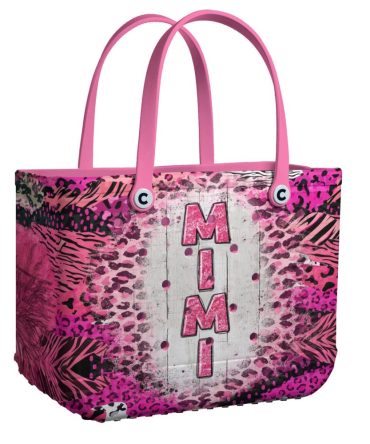 Bucket Tote Bag, Limited Edition Bogg Bag, Beach Bag Pinky Mimi