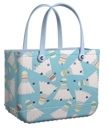 Bucket Tote Bag, Limited Edition Bogg Bag, Beach Bag Drop Shot Delight