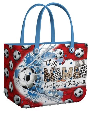 Soccer Mom Tote Bag - Stylish & Spacious Gift For Sports Lovers