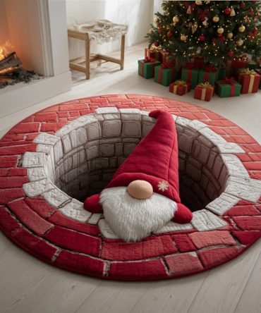 Magic Gnome Quilted Round Mat