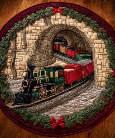 Magic Passage Quilted Round Mat