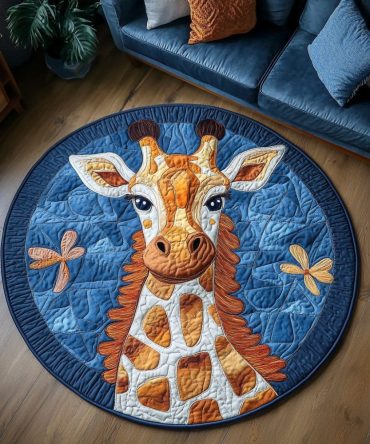 Majestic Neck Quilted Round Mat