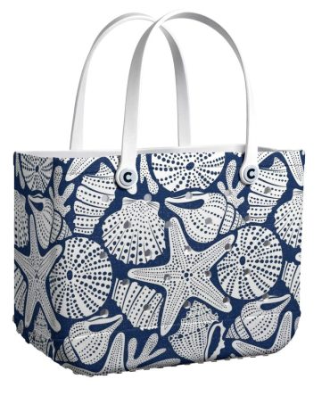 Bucket Tote Bag, Limited Edition Bogg Bag, Beach Bag Marine Charm
