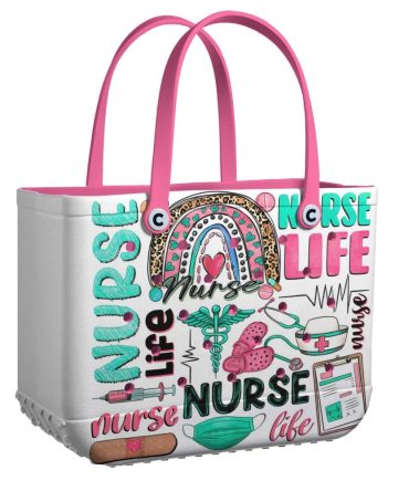 Bucket Tote Bag, Limited Edition Bogg Bag, Beach Bag Medical Life