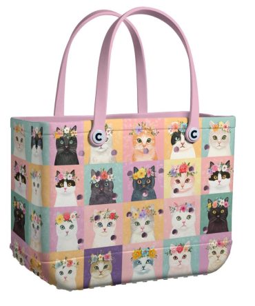 Bucket Tote Bag, Limited Edition Bogg Bag, Beach Bag Pawsitively Pretty