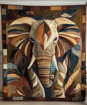 Midnight Wanderer Quilted Blanket