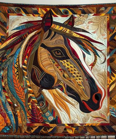 Native Canter Quilted Blanket