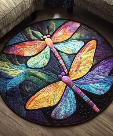 Mystic Duo Quilted Round Mat