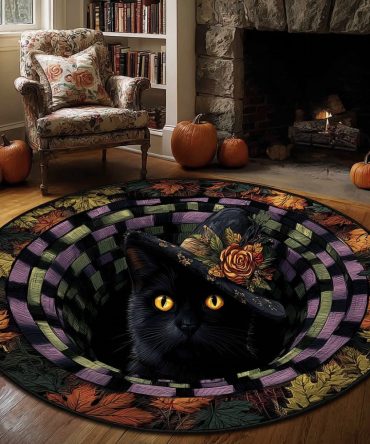 Mystic Hat Quilted Round Mat