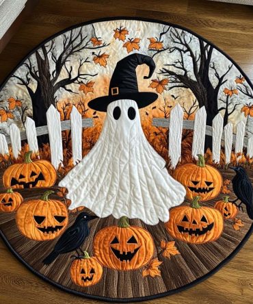 Mystic Shadows Quilted Round Mat