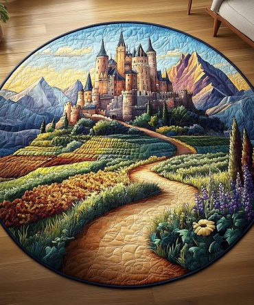 Mystic Valley Quilted Round Mat