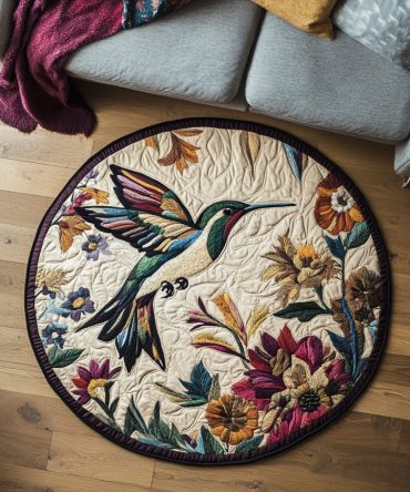 Nectar Dancer Quilted Round Mat